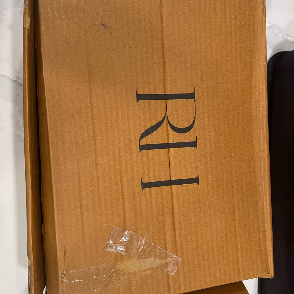 Restoration hardware glass blown mercury ornaments. Preowned. - Picture 4 of 5